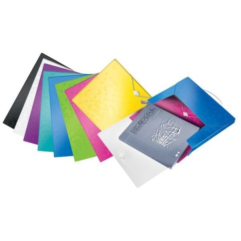 Leitz Teczka plastikowa na gumkę WOW A4 turkusowy Leitz (46290051) Leitz Teczka plastikowa na gumkę WOW A4 turkusowy Leitz (46290051)