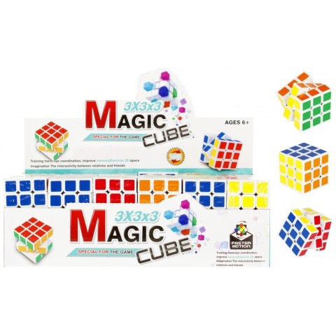 Mega Creative Układanka Mega Creative kostka 3x3, 4x4x4cm (511332) Mega Creative Układanka Mega Creative kostka 3x3, 4x4x4cm (511332)
