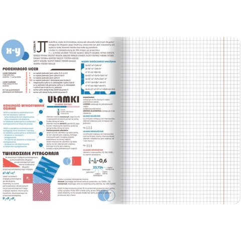TOP-2000 Zeszyt TOP-2000 matematyka A5 60k. 70g kratka (400169455)