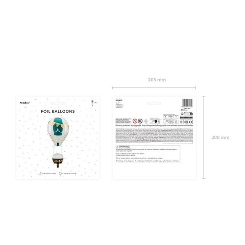 Partydeco Balon foliowy Partydeco Balon 4D, 36x110 cm (FB212) Partydeco Balon foliowy Partydeco Balon 4D, 36x110 cm (FB212)