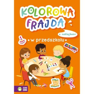 Zielona Sowa Książeczka edukacyjna Zielona Sowa Kolorowa frajda. W przedszkolu