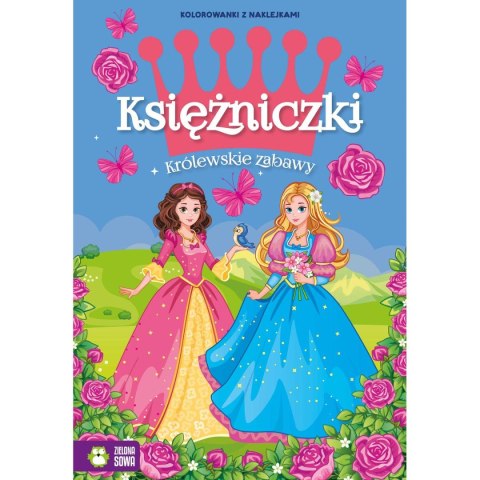 Zielona Sowa Książeczka edukacyjna Zielona Sowa Księżniczki. Królewskie zabawy Zielona Sowa Książeczka edukacyjna Zielona Sowa Księżniczki. Królewskie zabawy