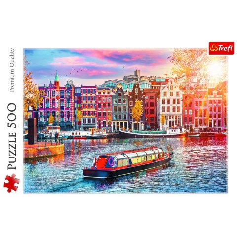 Trefl Puzzle Trefl Amsterdam, Holandia 500 el. (37428)