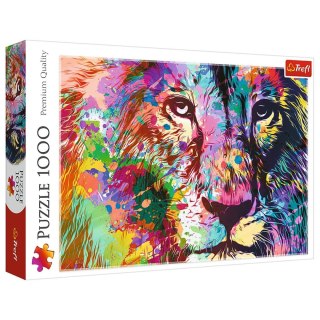 Trefl Puzzle Trefl Kolorowy Lew 1000 el. (10707)