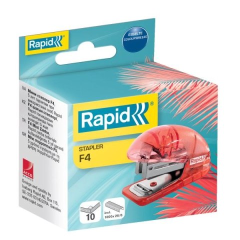 Rapid Zszywacz Rapid Colour Breeze F4 niebieski 10k (5001327)