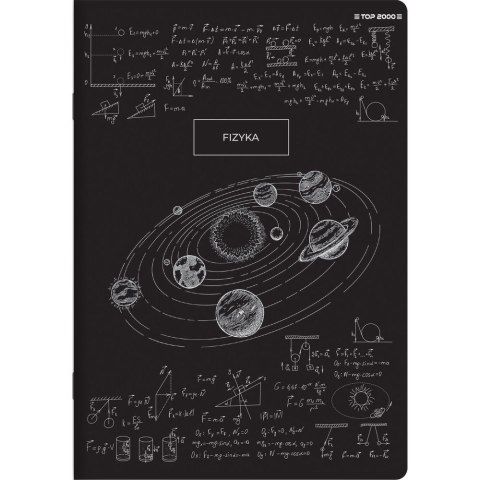 Top 2000 Zeszyt Top 2000 fizyka mix A5 60k. 70g krata (400168954)