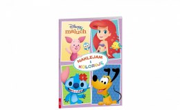 Ameet Książka dla dzieci Ameet Disney Maluch Naklejam i Koloruję (Nak-9203)
