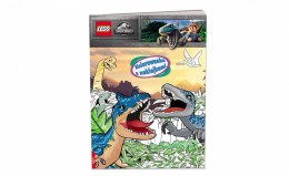 Ameet Książka dla dzieci LEGO® Jurassic World™. Kolorowanka z Naklejkami Ameet