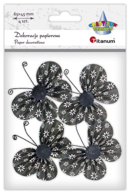 Titanum Ozdoba papierowa Titanum Craft-Fun Series motyle 3C (22YX0825-6B)