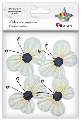 Titanum Ozdoba papierowa Titanum Craft-Fun Series motyle 3C (22YX0825-6D)