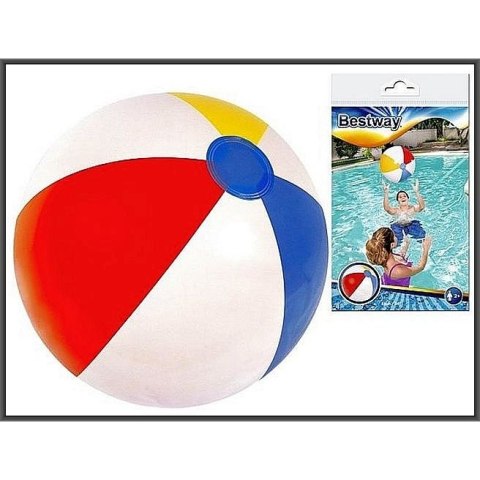 Hipo Piłka plażowa 61cm PVC PCW śr. 610mm Hipo (B31022)