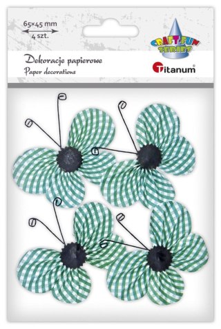 Titanum Ozdoba papierowa Titanum Craft-Fun Series motyle 3D (22YX0825-6B)