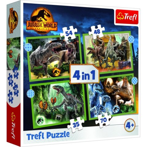 Trefl Puzzle Trefl 4w1 el. (34607)