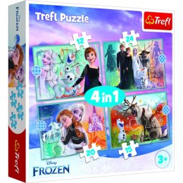 Trefl Puzzle Trefl Frozen 2 4w1 el. (34381)