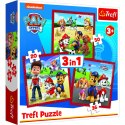 Trefl Puzzle Trefl Paw Patrol Wesołe pieski 100 el. (34867)