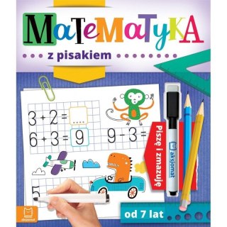 Aksjomat Książeczka edukacyjna Aksjomat Matematyka z pisakiem. Piszę i zmazuję od 7 lat