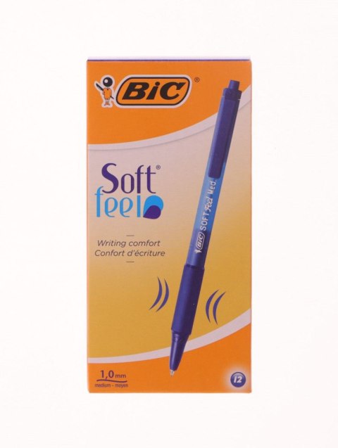 Bic Długopis Bic SOFT FEEL CLIC niebieski niebieski 1mm (837398)