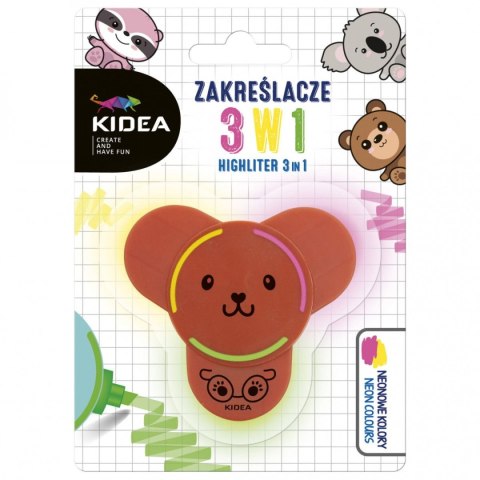 Kidea Zakreślacz Kidea mix (F3W1KA)