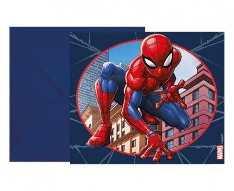 Godan Zaproszenie Spiderman 6szt. Godan (93951)