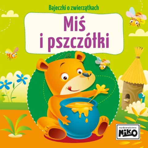 Niko Książeczka edukacyjna Niko Bajeczki dla maluszka. Miś i pszczółka