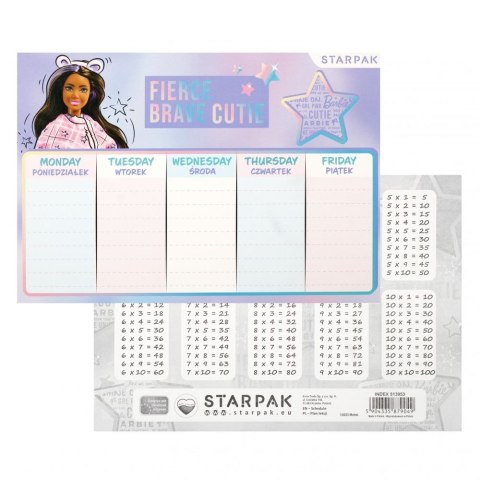 Starpak Plan lekcji Starpak Barbie St (513953)