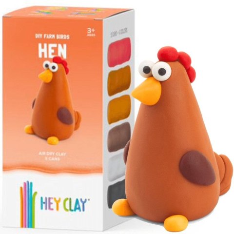 Tm Toys Masa plastyczna dla dzieci Hey Clay kura mix Tm Toys (HCL50161)