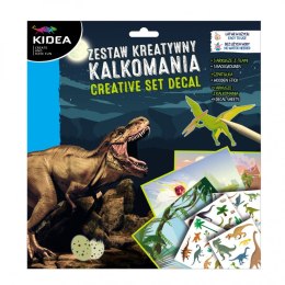 Kidea Zestaw kreatywny Kidea Dinoaury (ZKRKAKA)
