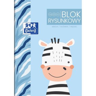 Oxford Blok rysunkowy Oxford Kids A3 biały 120g 20k (400170350)