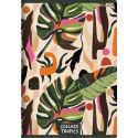 Top 2000 Zeszyt Top 2000 COLLAGE TROPICS A5 60k. 70g krata (400157744)