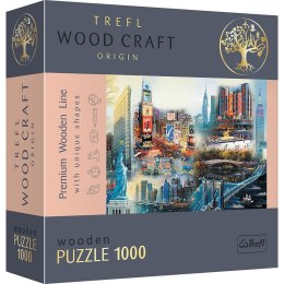 Trefl Puzzle Trefl drewniane New York - Collage 1000 el. (20147)