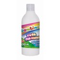 Bambino Farby plakatowe Bambino Bambino w butelce 500 ml kolor: biały 500ml 1 kolor. (biała)