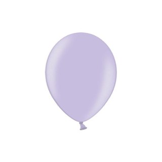 Partydeco Balon gumowy Partydeco metalizowany 100 szt lawendowy 14cal (076)