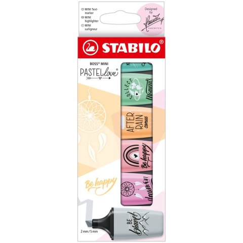 Stabilo Zakreślacz Stabilo BOSS mini 4006381577007, mix 5,0mm (07/06-29)