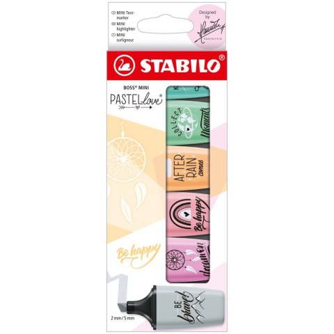 Stabilo Zakreślacz Stabilo BOSS mini 4006381577007 mix 5,0mm (07/06-29) Stabilo Zakreślacz Stabilo BOSS mini 4006381577007 mix 5,0mm (07/06-29)