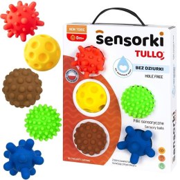 Tullo Piłeczka zestaw piłeczek sensorycznych 5szt. Tullo (417)