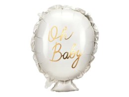 Partydeco Balon foliowy Partydeco Oh baby, 53x69 cm (FB193)