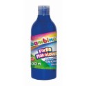 Bambino Farby plakatowe Bambino Bambino w butelce 500 ml kolor: niebieski 500ml 1 kolor. (niebieska)