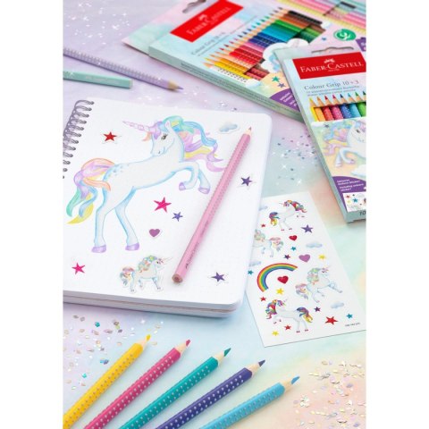 Faber Castell Kredki ołówkowe Faber Castell Unicorn 10+3 kol. (201542 FC)