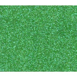 Galeria Papieru Papier ozdobny (wizytówkowy) brokatowy zielony A4 Zielony 210g Galeria Papieru (208111)