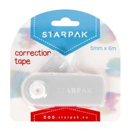 Starpak Korektor w taśmie (myszka) Starpak 5x6 [mm*m] (507204)