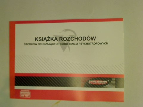 Stolgraf Druk offsetowy Stolgraf Książka rozchodów środków odurzających i substancji psychotropowych A4 50k. (WT98) Stolgraf Druk offsetowy Stolgraf Książka rozchodów środków odurzających i substancji psychotropowych A4 50k. (WT98)