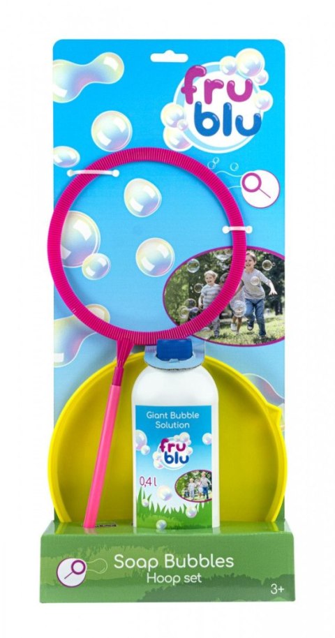 Tm Toys Bańki mydlane Fru Blu zestaw duża bańka + płyn 0,4l Tm Toys (DKF0154)