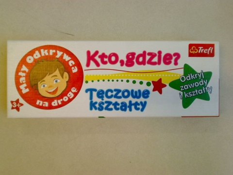 Trefl Gra edukacyjna Trefl Mały Odkrywca Tęczowe kształty (01240) Trefl Gra edukacyjna Trefl Mały Odkrywca Tęczowe kształty (01240)