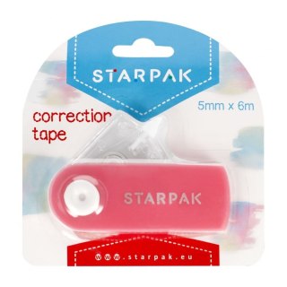 Starpak Korektor w taśmie (myszka) Starpak 5x6 [mm*m] (507200)