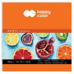 Happy Color Blok artystyczny Happy Color młody artysta 360g 100k [mm:] 150x150 (HA 7836 1515-A10)