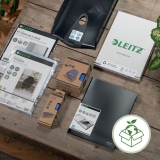 Leitz Teczka kartonowa na gumkę recycle A4 zielona 430g Leitz (39080055)