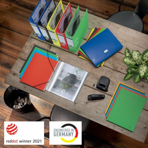 Leitz Teczka kartonowa na gumkę recycle A4 zielona 430g Leitz (39080055) Leitz Teczka kartonowa na gumkę recycle A4 zielona 430g Leitz (39080055)