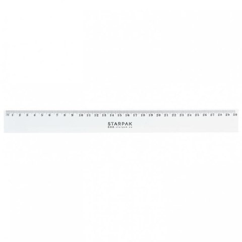 Starpak Linijka plastikowa Starpak 30cm (472867)