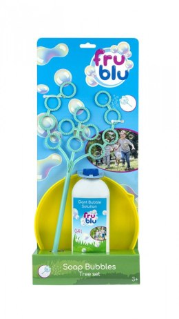 Tm Toys Bańki mydlane Fru Blu Zestaw drzewko z talerzykiem + płyn 0,4 l Tm Toys (DKF0155)