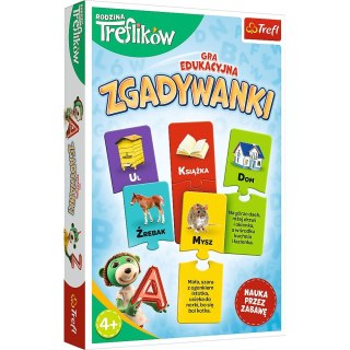 Trefl Gra edukacyjna Trefl Zgadywanki - Rodzina Treflików (02338)